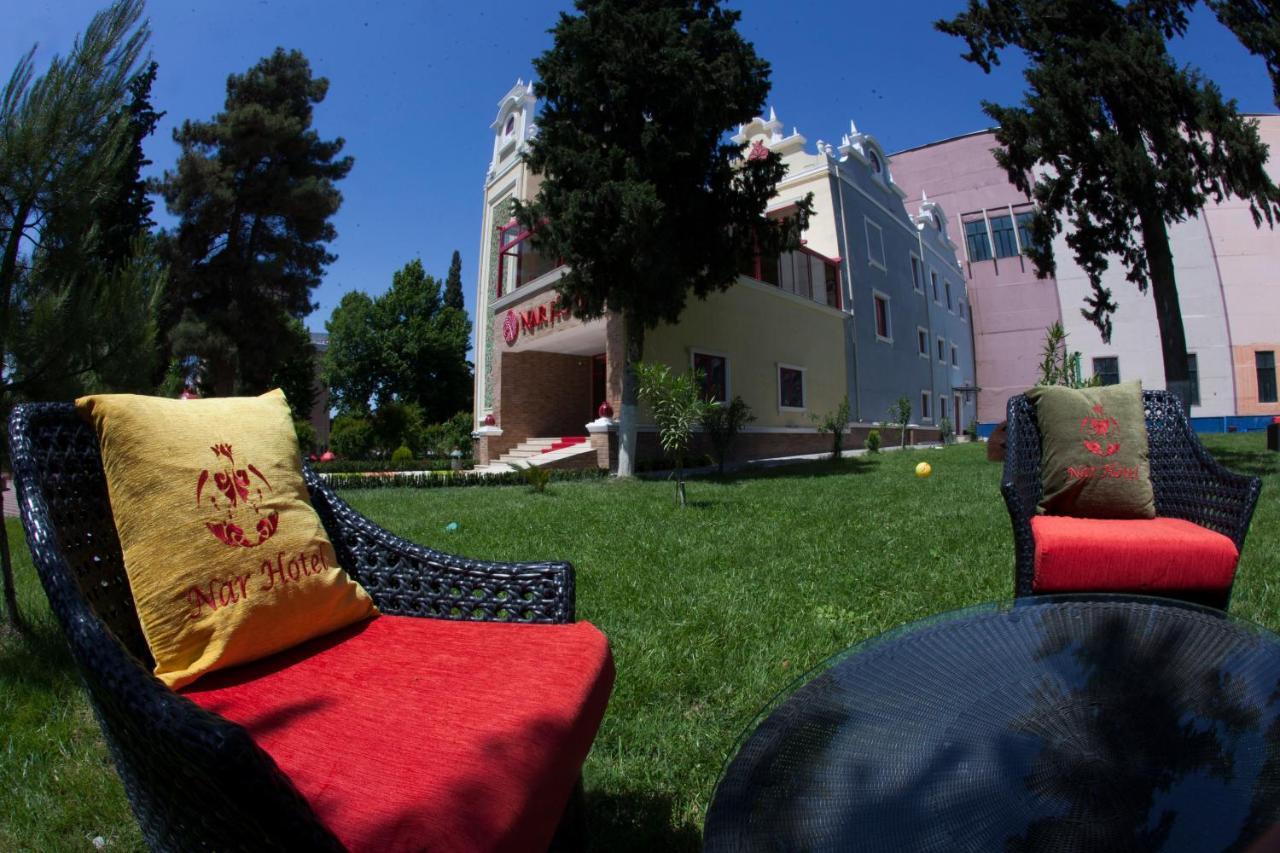 Nar Hotel Goycay Exterior foto